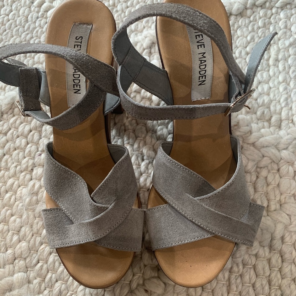 Wooden Platform Heels